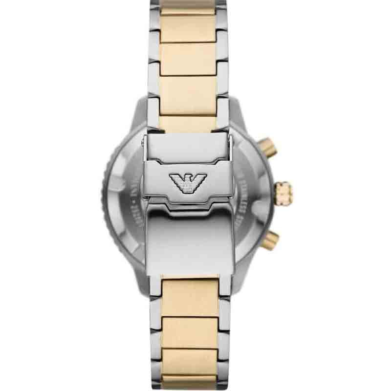 Emporio Armani Men’s Quartz Stainless Steel Green Dial 43mm Watch AR11361