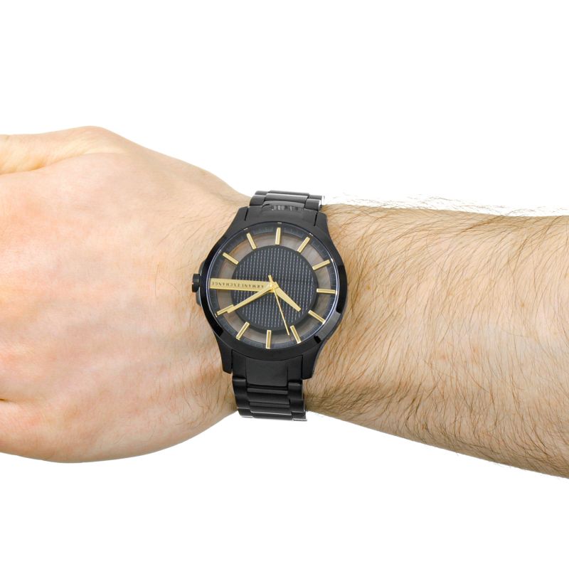 Armani Exchange Hampton Black Dial Men's Watch AX2192