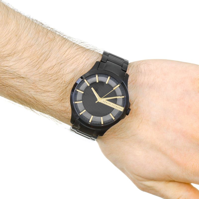 Armani Exchange Hampton Black Dial Men's Watch AX2192
