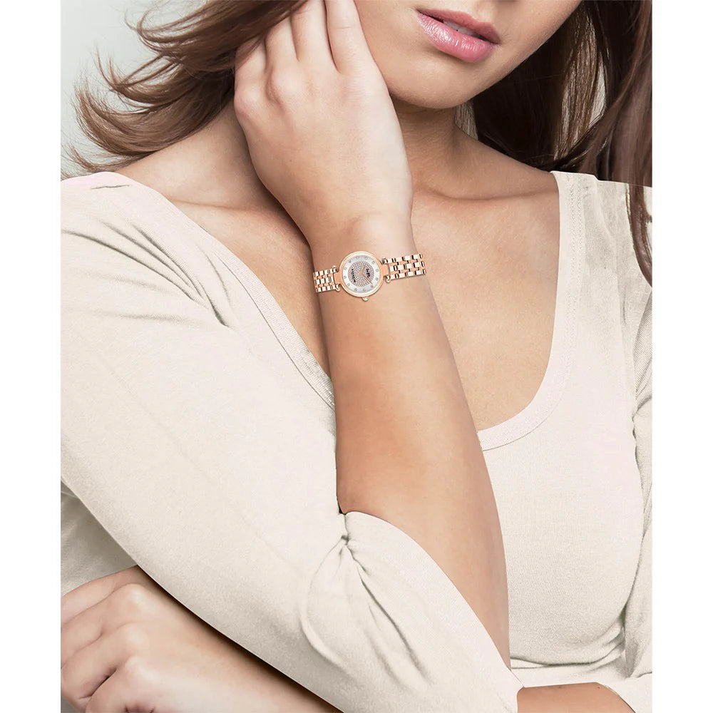 Coach Park Rose Gold Steel Silver White Dial Women's Watch - 14503736