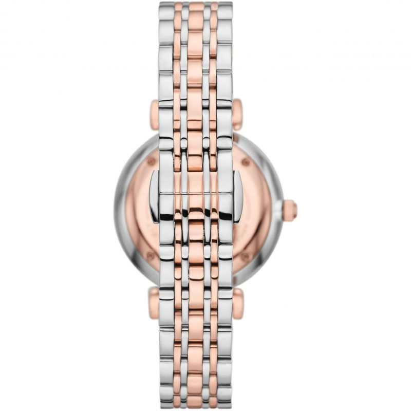 Emporio Armani Two-Hand Two-Tone Stainless Steel Watch AR11537