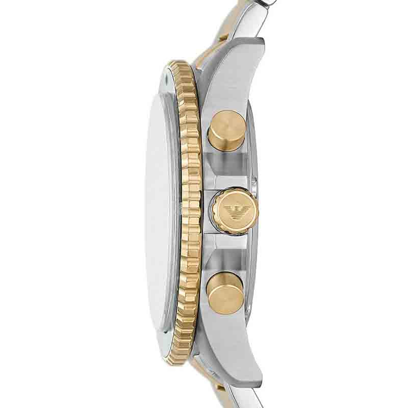 Emporio Armani Men’s Quartz Stainless Steel Green Dial 43mm Watch AR11361