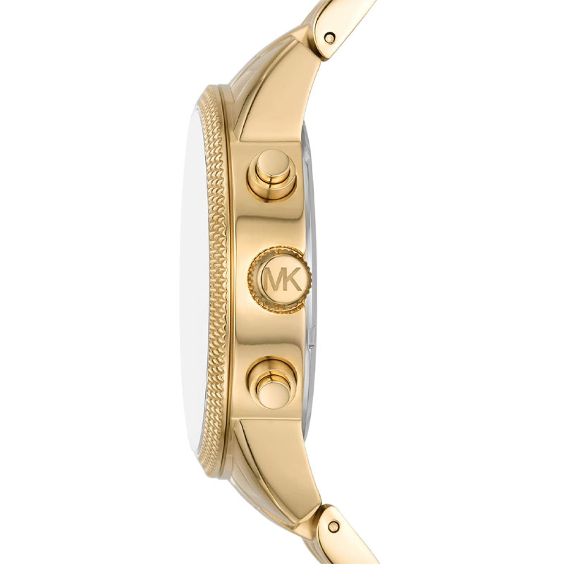 Michael Kors Men’s Quartz Gold Stainless Steel Gold Dial 43mm Watch MK8953