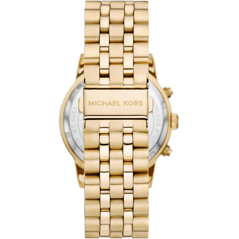 Michael Kors Men’s Quartz Gold Stainless Steel Gold Dial 43mm Watch MK8953