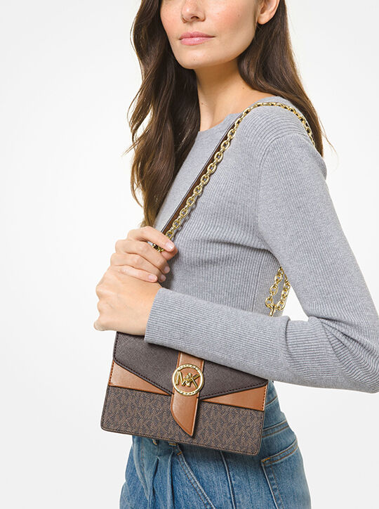 Michael Kors Greenwich Small Saffiano Leather Crossbody Bag