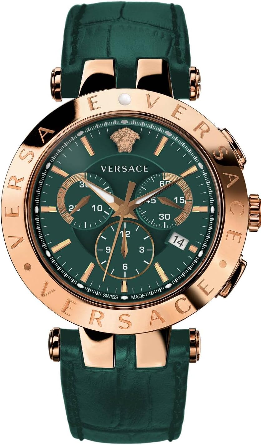 Versace Quartz Green Dial Stainless Steel Men’s Watch ₨ 112,000₨ 108,000 Versace Quartz Green Dial Stainless Steel Men's Watch quantity 1