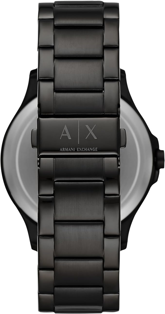 Armani Exchange Men's Watch with Three-Hand Analog Display and Date Window, Watch for Men with Stainless Steel AX2413