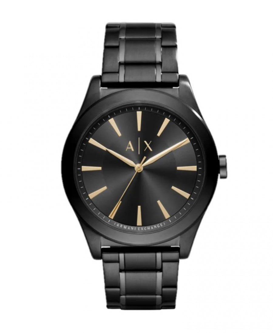 ARMANI EXCHANGE Men's Black Stainless Steel Watch AX7102