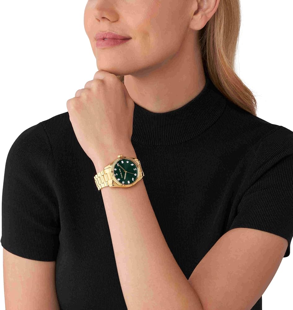 Michael Kors Analog Green Dial Women's Watch-MK7449