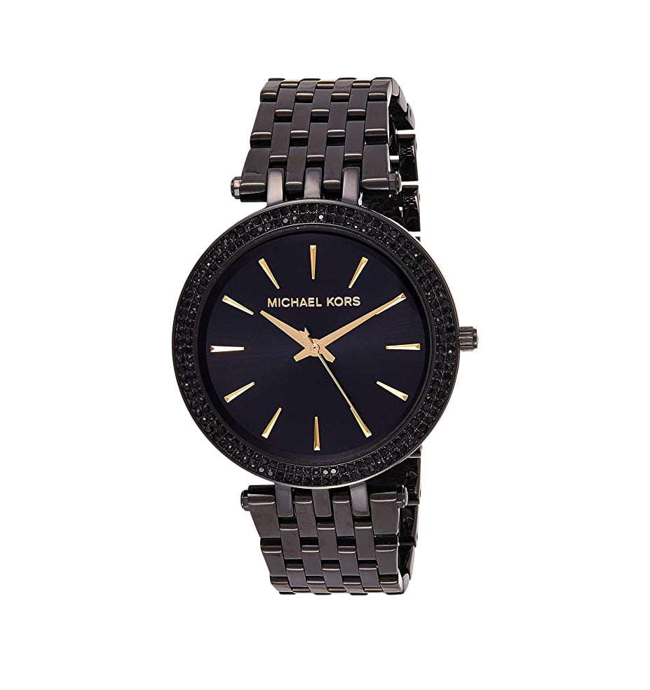 Michael Kors - Women’s Quartz Stainless Steel Black Dial 39mm Watch MK3337