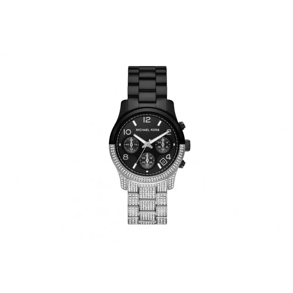 Michael Kors Runway Chronograph Two-Tone Stainless Steel Woman's Watch