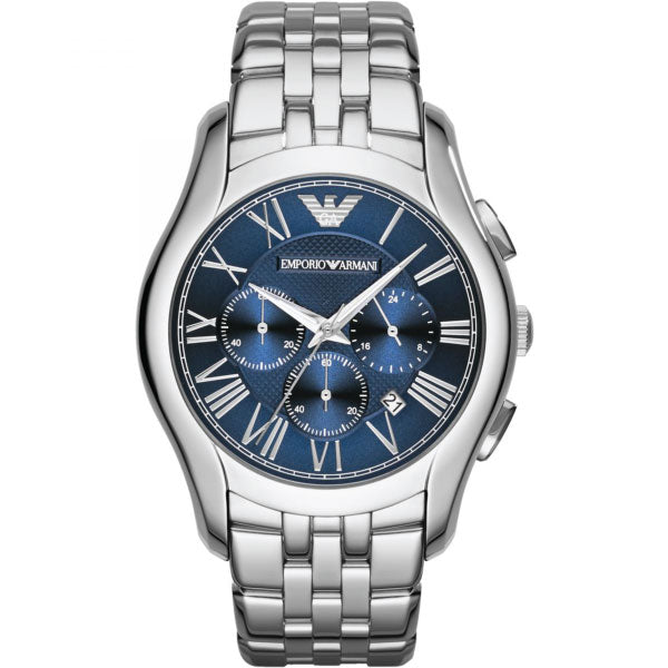 Emporio Armani Men’s Stainless Steel Blue Dial 44mm Watch AR1787