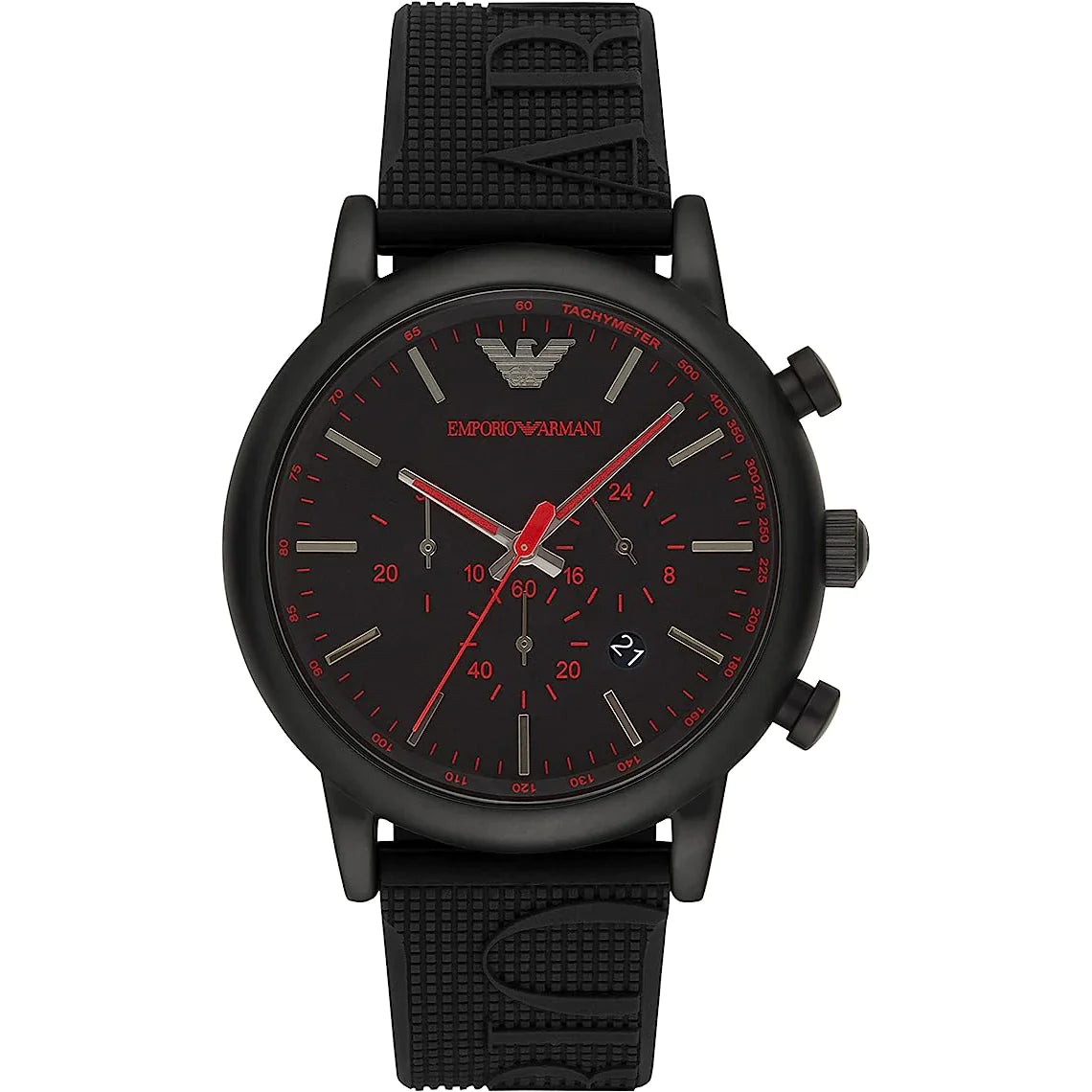 Emporio Armani Men's Luigi Chronograph Watch Black PVD AR11024