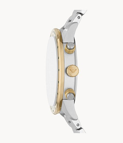 Emporio Armani Men’s Quartz Stainless Steel Green Dial 43mm Watch AR11454