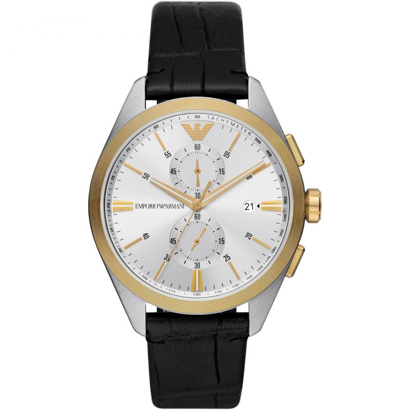 Emporio Armani Men’s Quartz Leather Strap AR11498