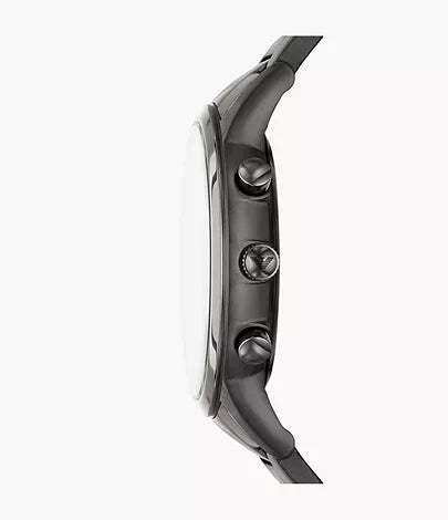 Emporio Armani Chronograph Gunmetal Stainless Steel Watch AR11531