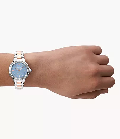 Emporio Armani Three-Hand Two-Tone Stainless Steel Watch ar11597