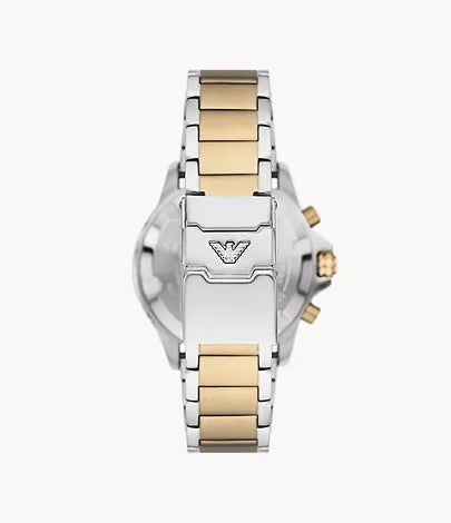 Emporio Armani Chronograph Two-Tone Stainless Steel Watch AR11606