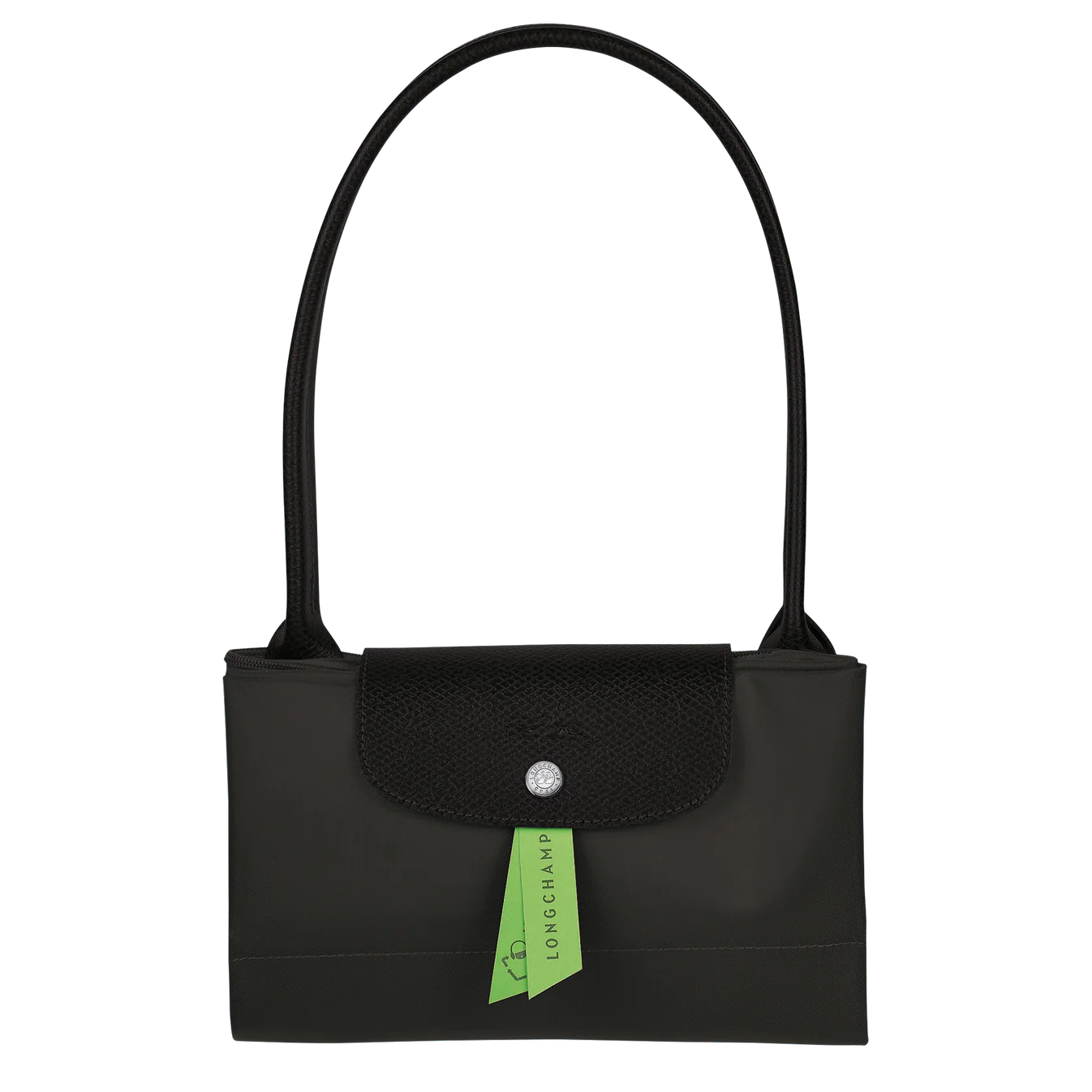 Longchamp Le Pliage Green Tote Bag Black