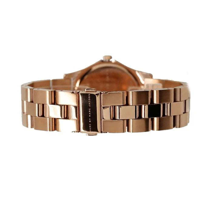Marc Jacobs LADIES / WOMENS HENRY ROSE GOLD STAINLESS STEEL MARC JACOBS DESIGNER WATCH MBM3079