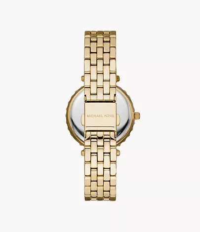 Michael Kors Darci Three-Hand Gold-Tone Steel Watch MK4513