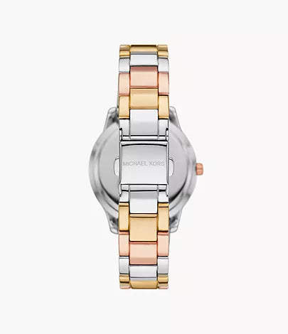 Michael Kors Tibby Three-Hand Tri-Tone Stainless Steel Watch MK4576