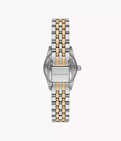 Michael Kors Lexington Three-Hand Rose Gold-Tone Stainless Steel Watch MK4740