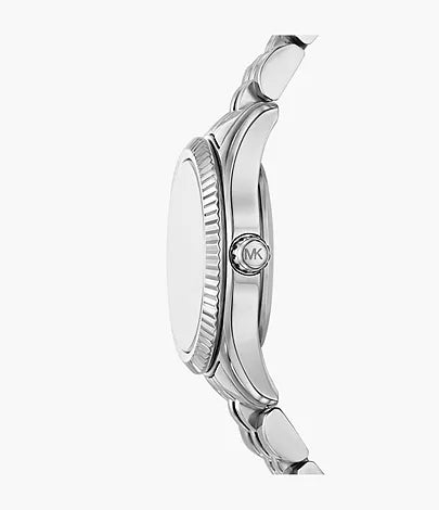 Michael Kors Petite Emery Pavé Gold-Tone Watch MK4843