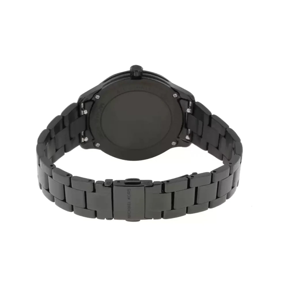 Michael Kors Women’s Quartz Stainless Steel Black Dial 38mm Watch MK6683