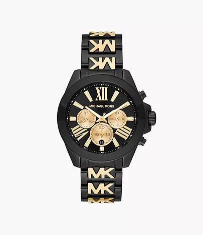 Michael Kors Wren Women Chronograph Two-Tone Stainless Steel Watch