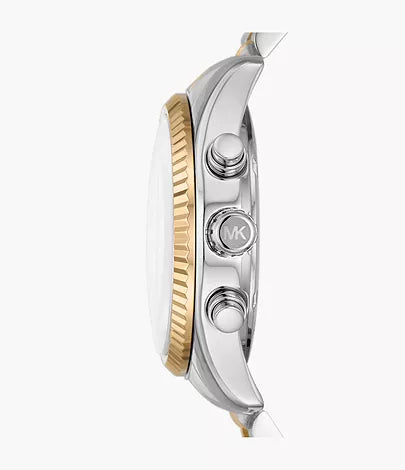 Lexington Chronograph Two-Tone Stainless Steel Watch MK7218