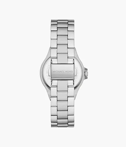 Michael Kors Mini-Lennox Three-Hand -Tone Stainless Steel Watch MK7280