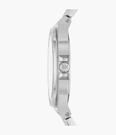 Michael Kors Mini-Lennox Three-Hand -Tone Stainless Steel Watch MK7280