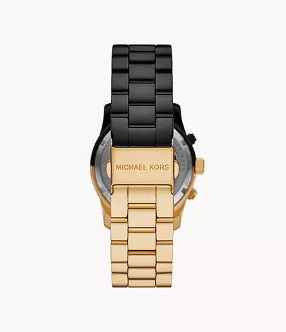 Michael Kors Runway Chronograph Two-Tone Stainless Steel Watch MK7328