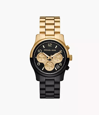 Michael Kors Runway Chronograph Two-Tone Stainless Steel Watch MK7328