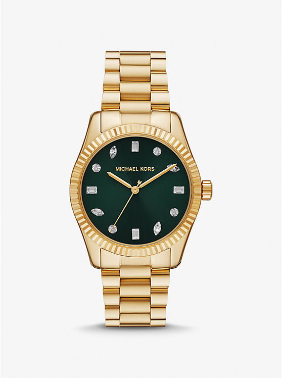 Michael Kors Analog Green Dial Women's Watch-MK7449