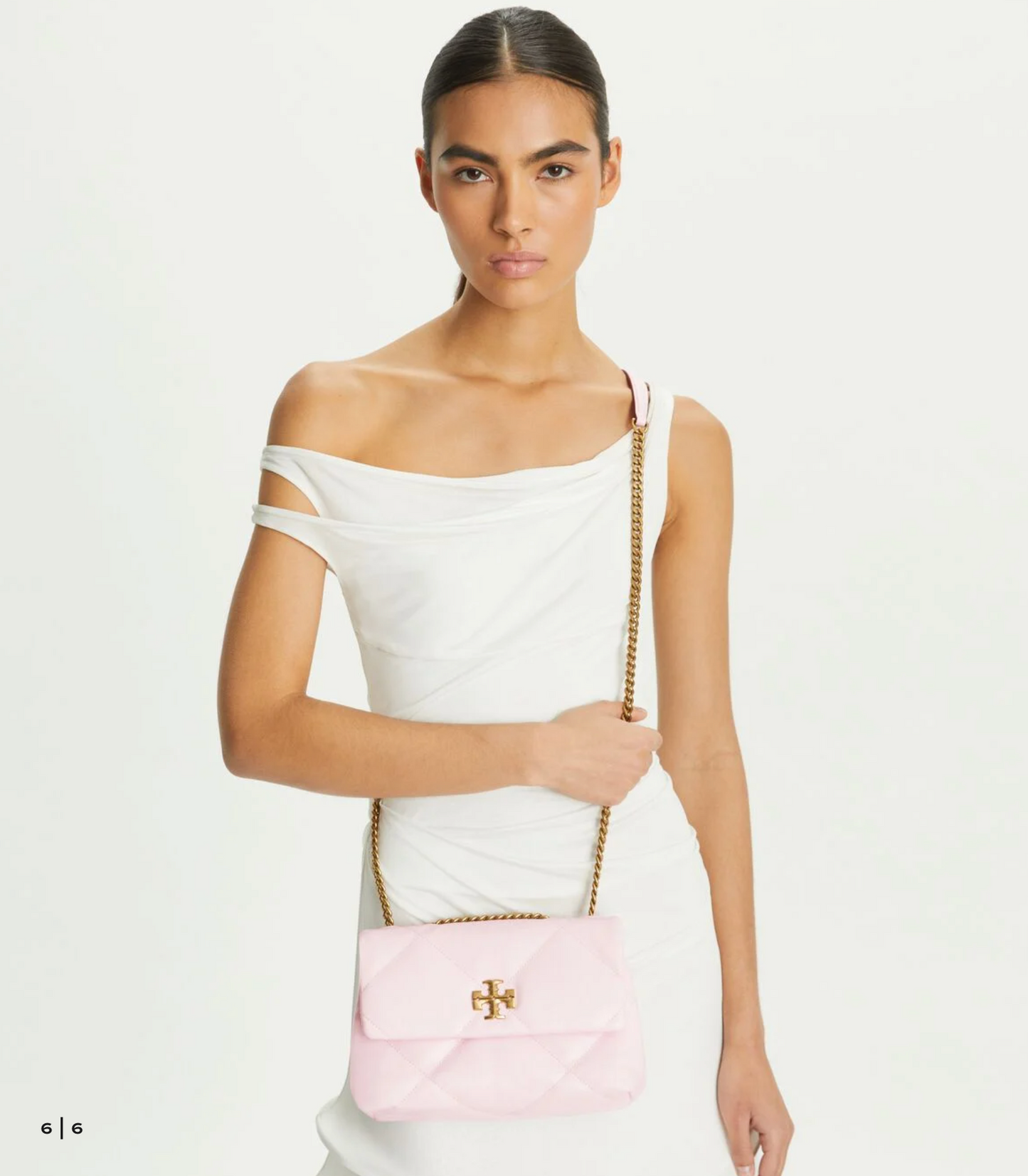 Tory Burch Small Kira Diamond Quilt Convertible Shoulder Bag