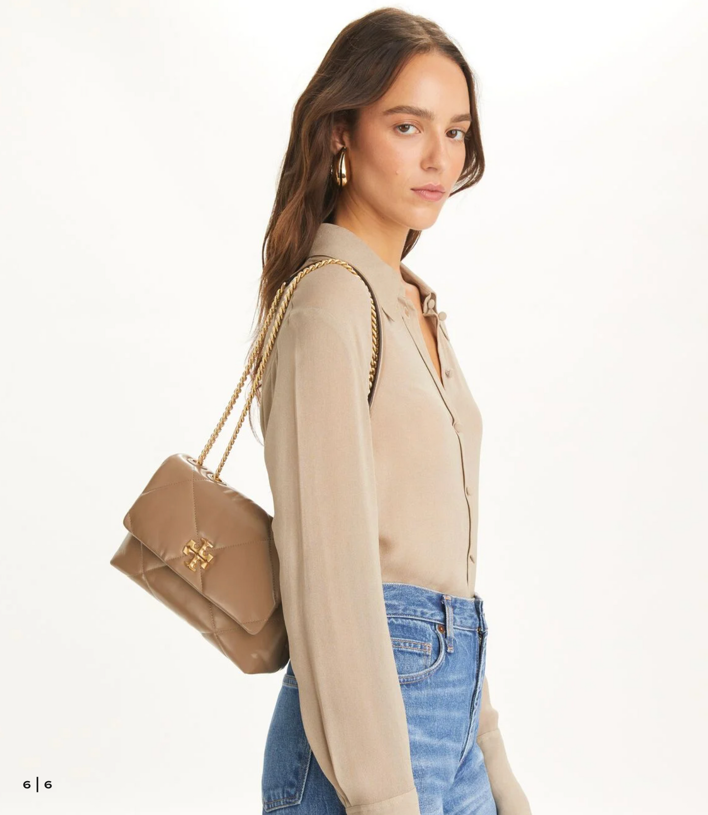 Tory Burch Small Kira Diamond Quilt Convertible Shoulder Bag