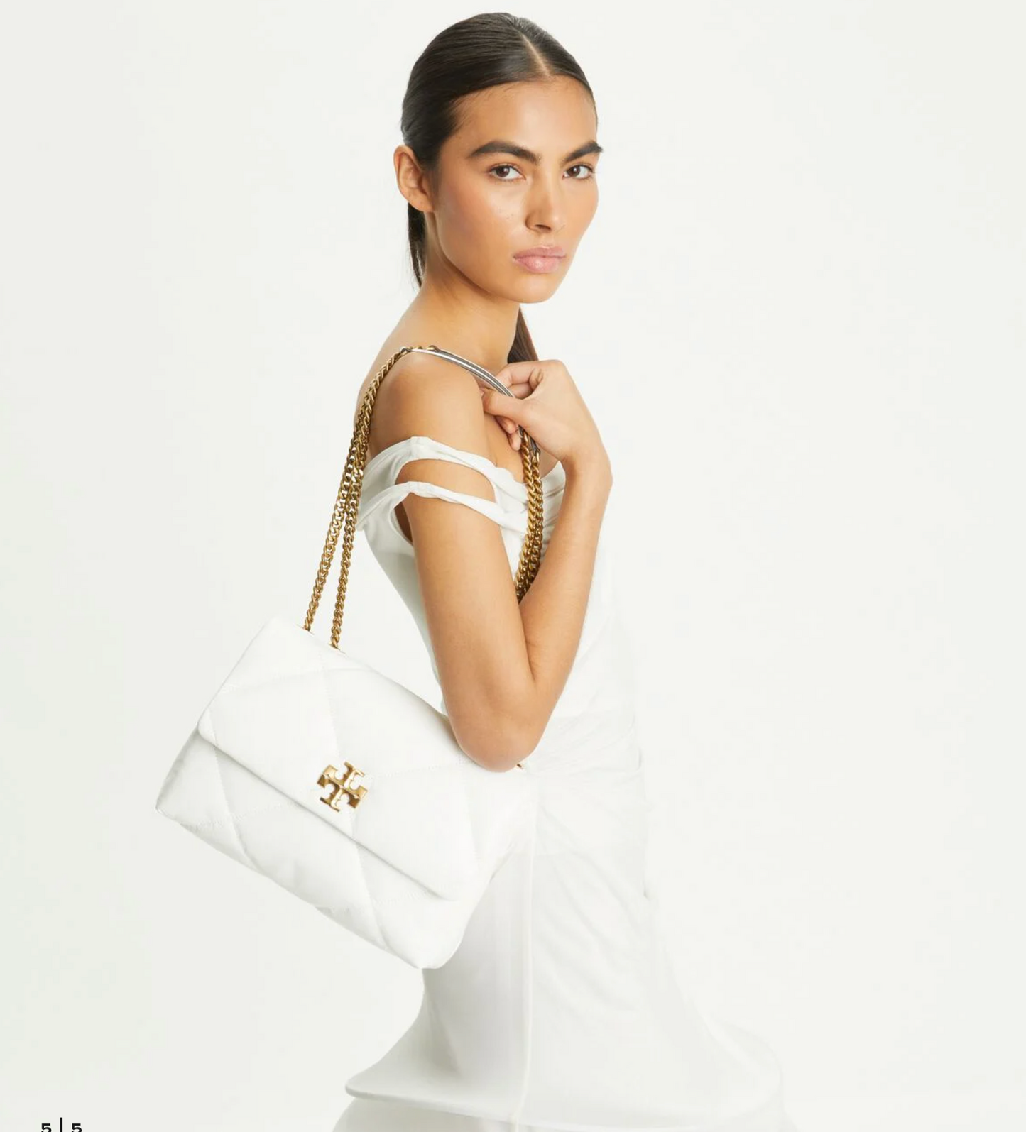 Tory Burch Kira Diamond Quilt Convertible Shoulder Bag