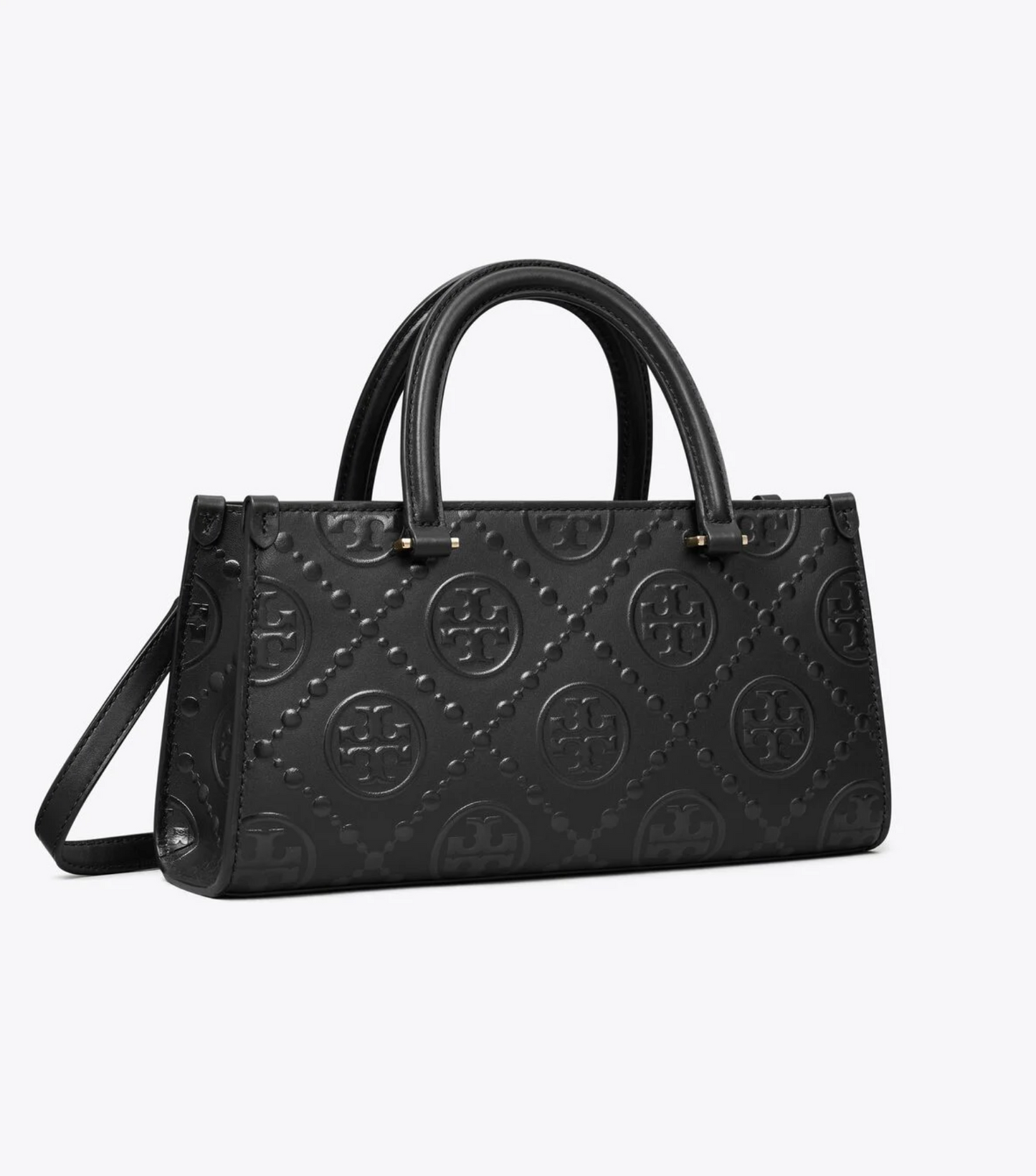 Tory Burch T Monogram Embossed Rectangular Tote