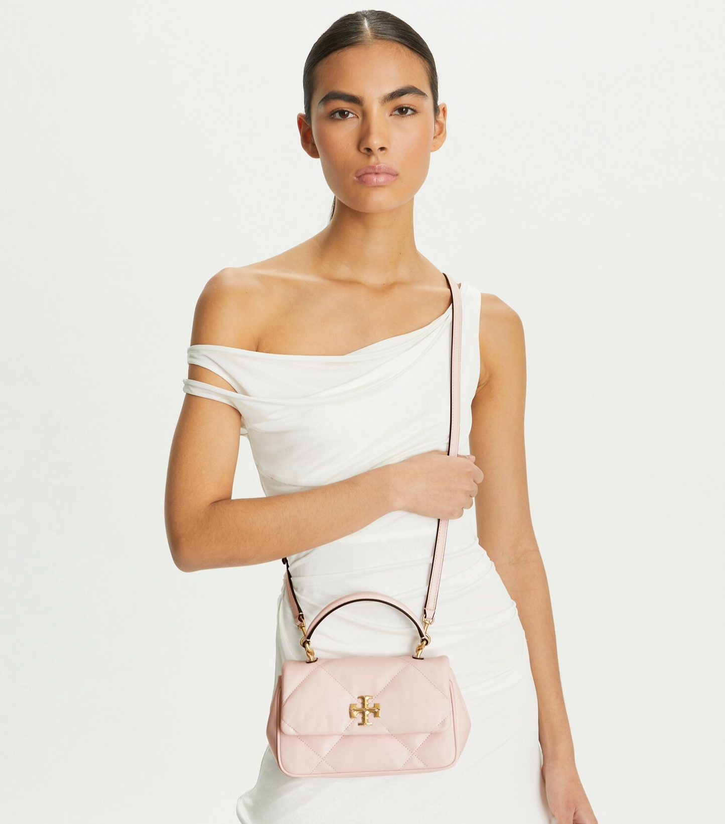 Tory Burch Kira Diamond Quilt Top-Handle Bag