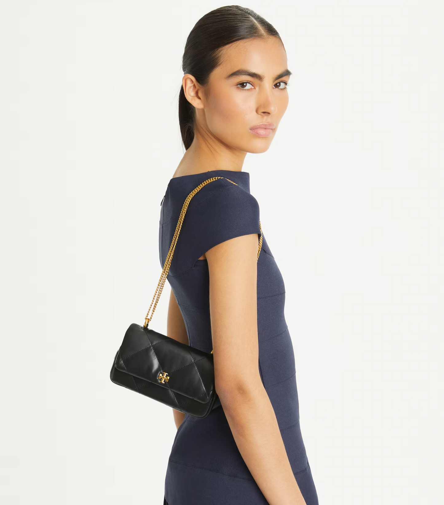 Tory Burch Mini Kira Diamond Quilt Flap Bag