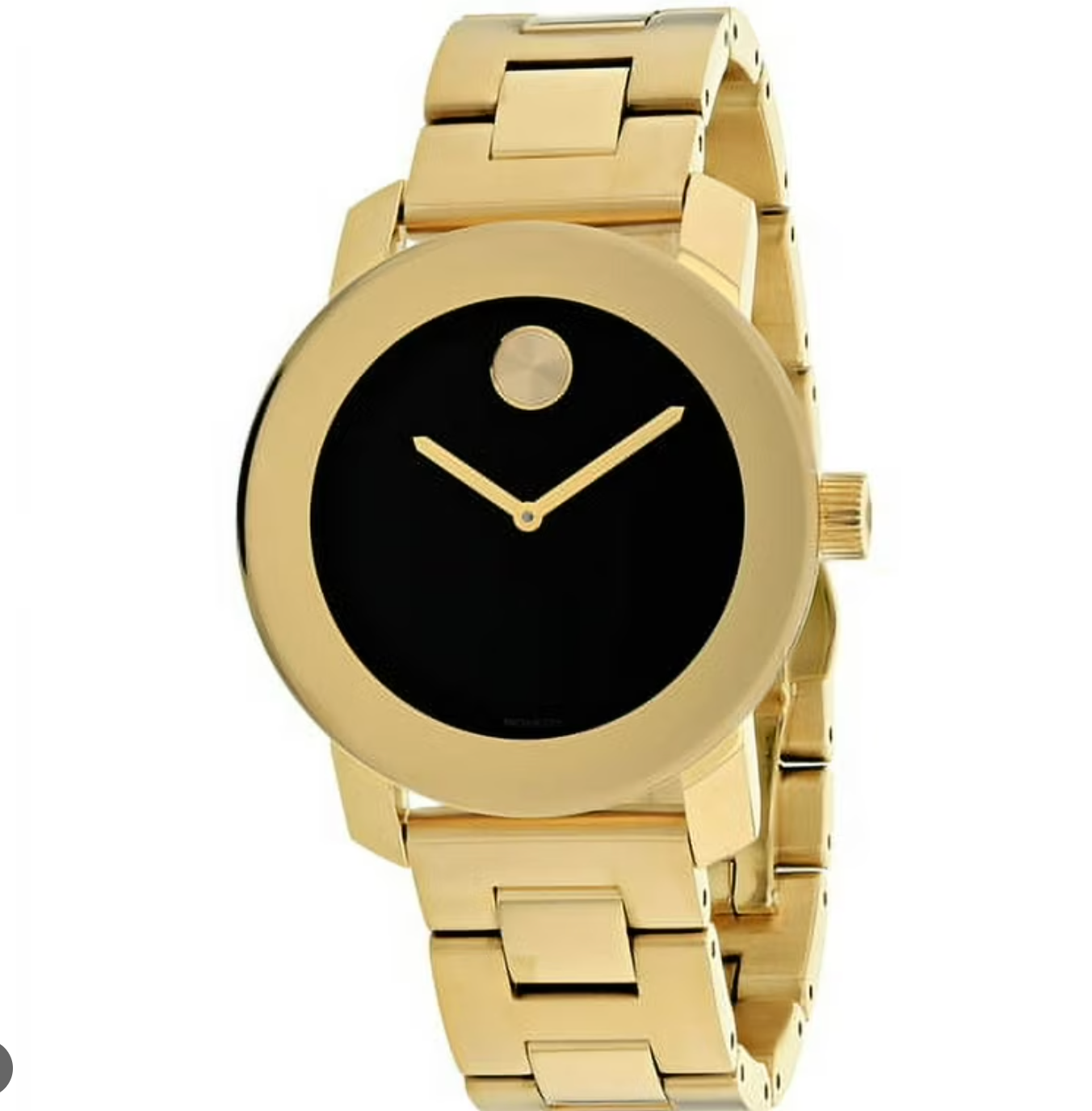 Movado Bold Gold-Tone Stainless Steel Watch 3600397
