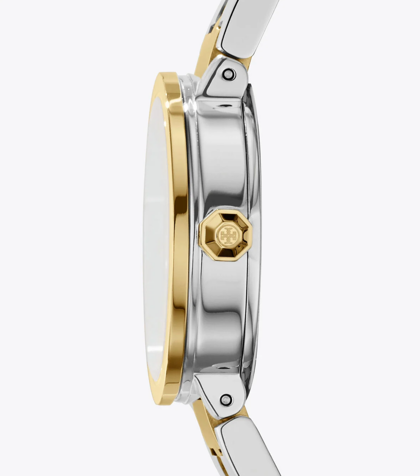 Tory Burch Reva Watch, Two-tone Gold/stainless Steel/ivory