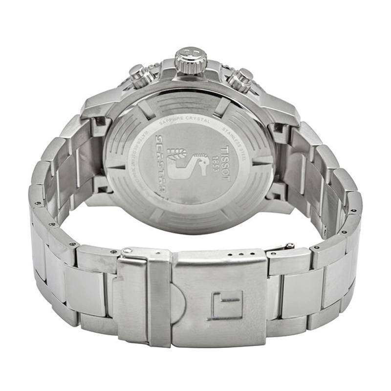 TISSOT Seastar 1000 Chronograph Blue Dial and Grey Stainless Steel Strap T1204171104101