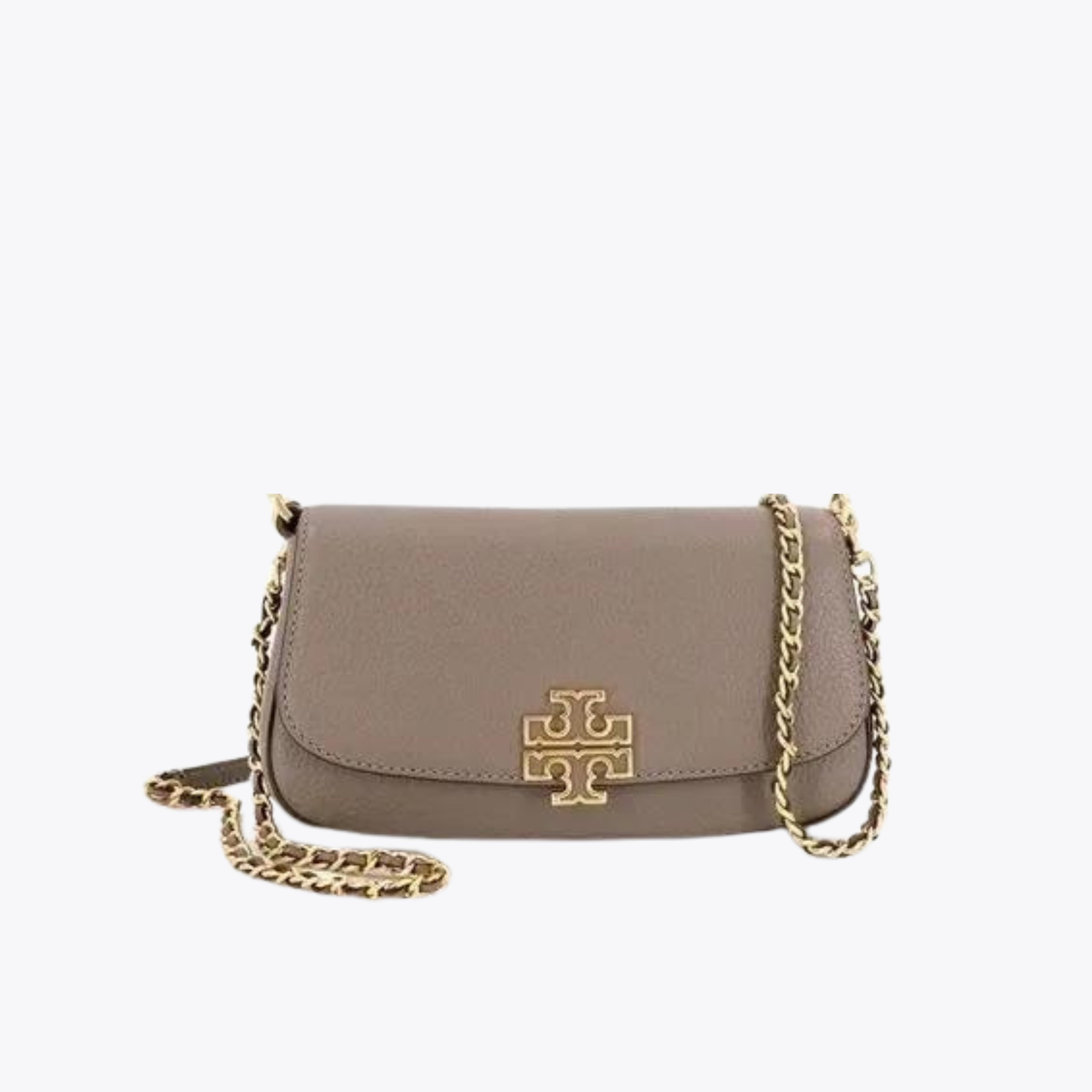 Tory Burch Britten Convertible Crossbody Portobello Grey