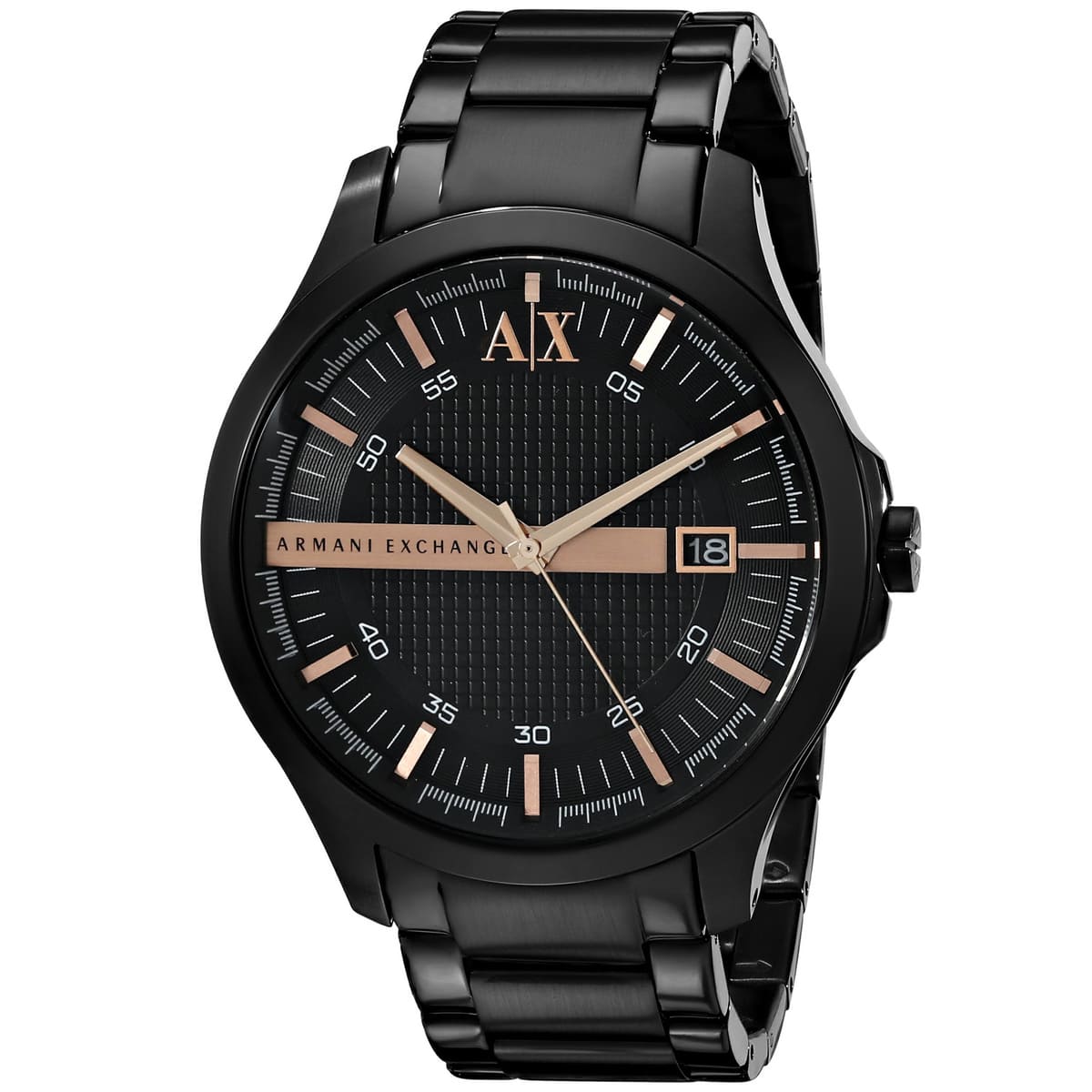 Armani Exchange Watch For Men Hampton AX2150 With Black Dial