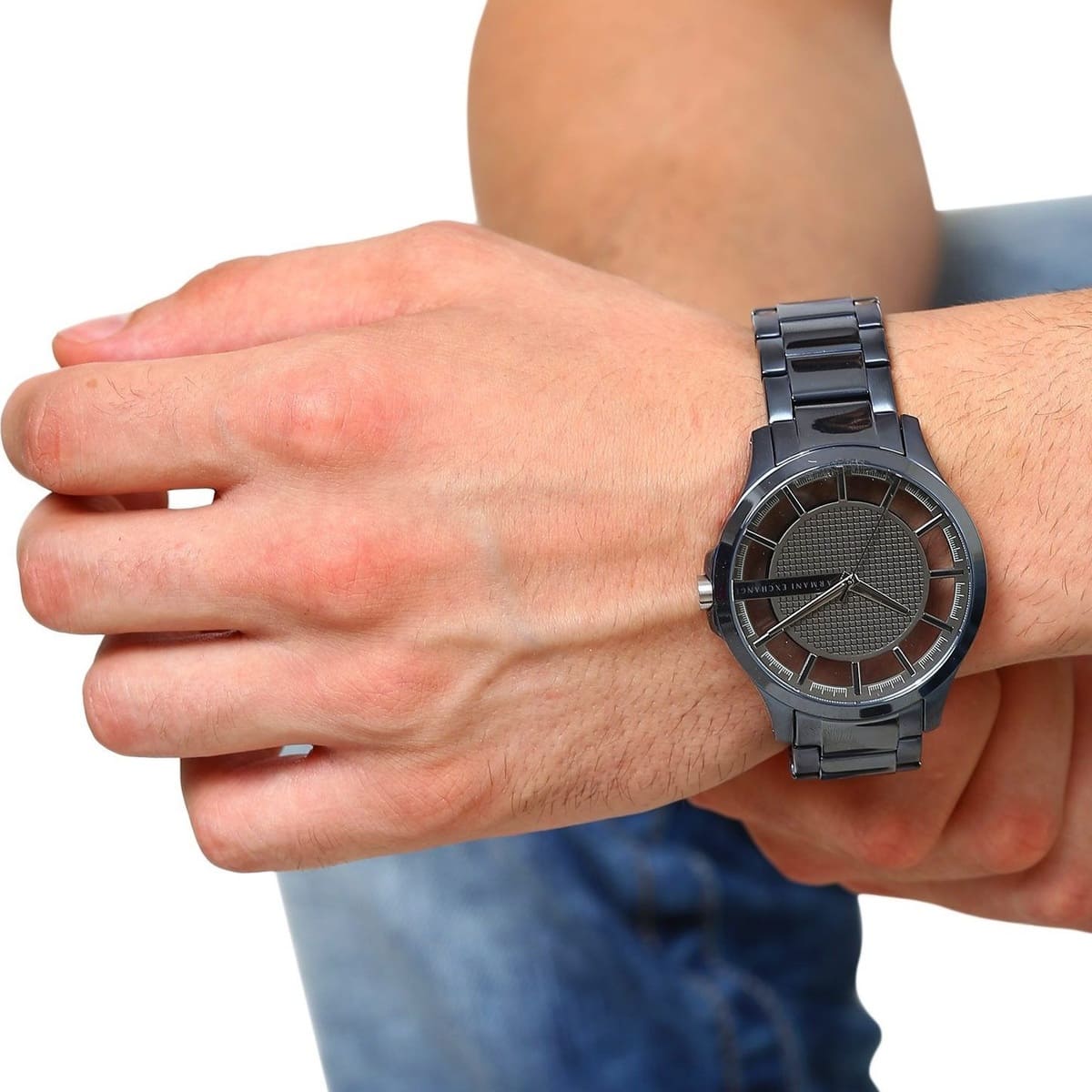 Armani Exchange Watch For Men Hampton AX2401 With Grey Dial