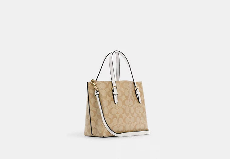 Coach Mollie Tote 25 In Signature Canvas