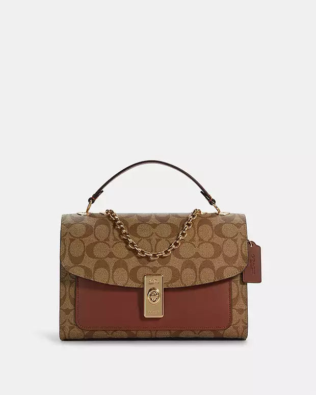 Coach Lane Shoulder Bag In Signature Canvas
